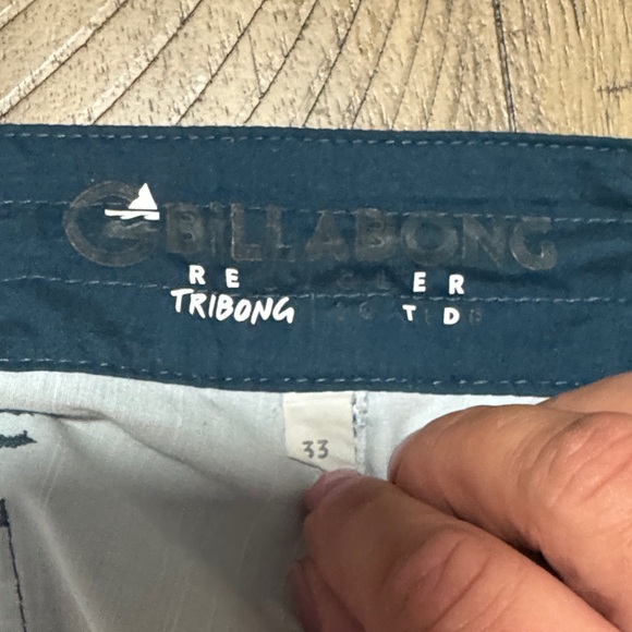 Billabong Steel Blue 73 Lo Tide 18" Boardshorts.  Sz 33 - Picture 7 of 12